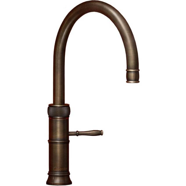 Quooker PRO3 CLASSIC FUSION ROUND PTN CFNRPTB Classic Round Fusion 3-in-1 Boiling Water Tap - PATINATED BRASS