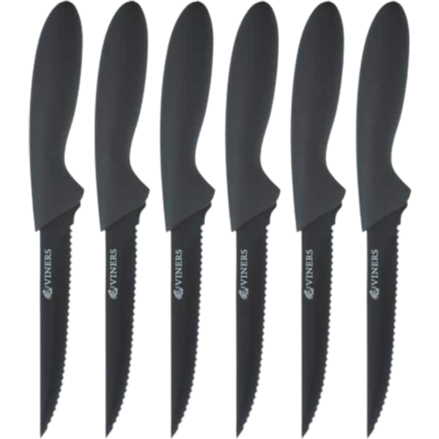 Viners Select Grey 4pce Pastry Fork Set Giftbox