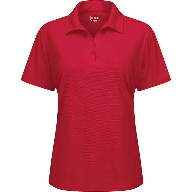 Red Kap Women's Performance Knit Flex Series Pro Polo - Red  S