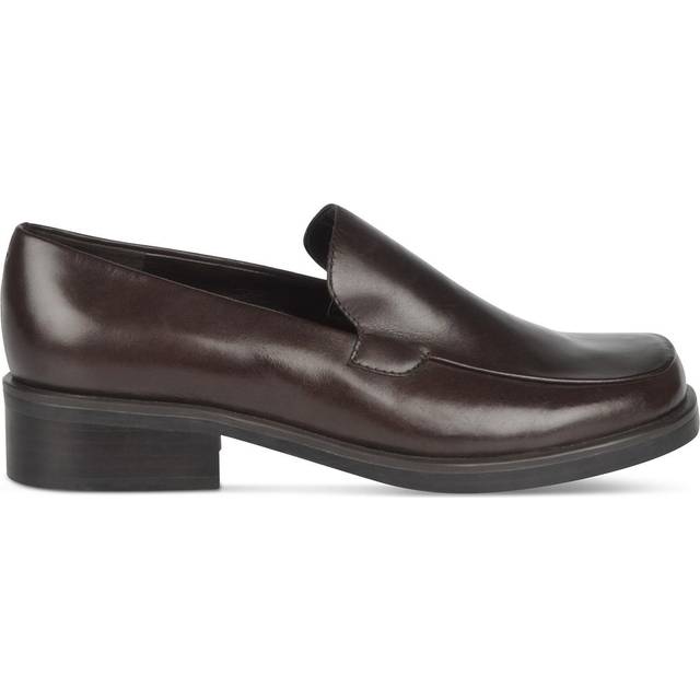 Franco Sarto Franco Bocca Slip On Loafer (Oxford Brown Leather) 9.0 W Round Toe