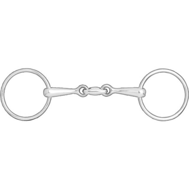 HORZE Lozenge Link Loose Ring Snaffle Bit - 13mm Width - 5 3/4