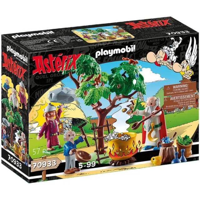 Playmobil Asterix ~ Getafix with the Caldron of Magic Potion set