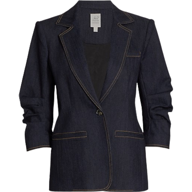Khloe Denim Blazer - INDIGO - 14