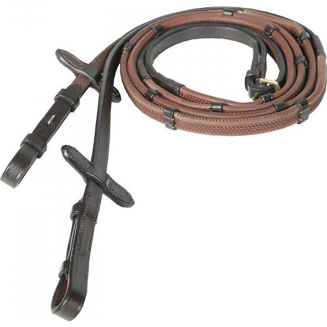 Horse Reins Horze Fine Prise - Marron