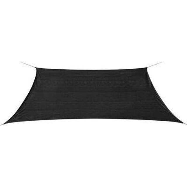 vidaXL Sunshade Sail HDPE Rectangular 2x4 m Anthracite