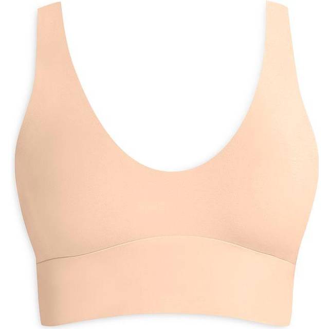 Butter Comfy Wireless Bralette - BEIGE - Small