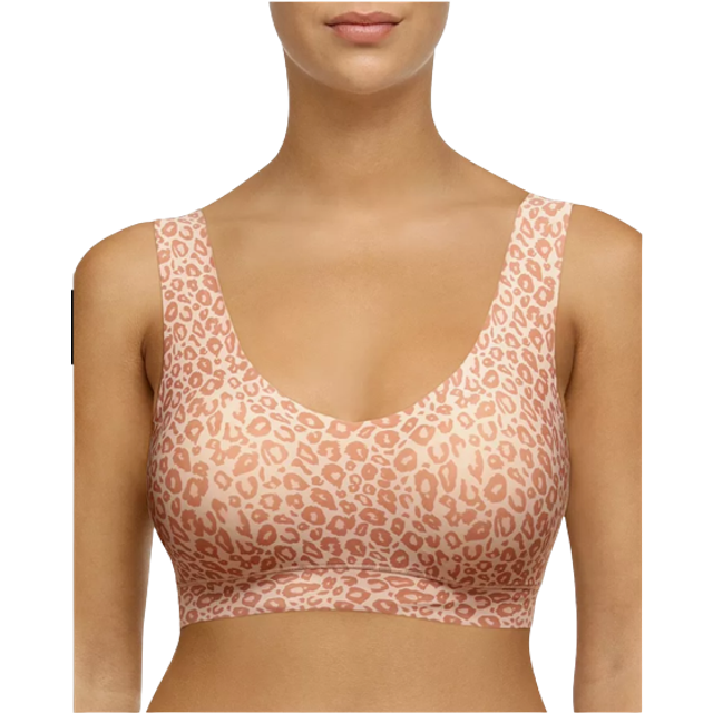 Chantelle Soft Stretch Padded Top - Leopard - XS/S * Kampanj *