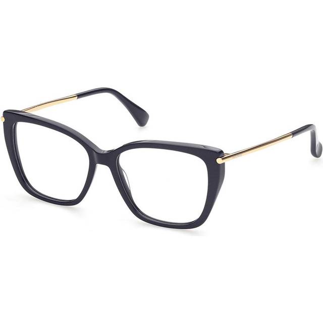 Max Mara MM5007 090 53 Blåa Glasögon (Endast Båge) Kvinna