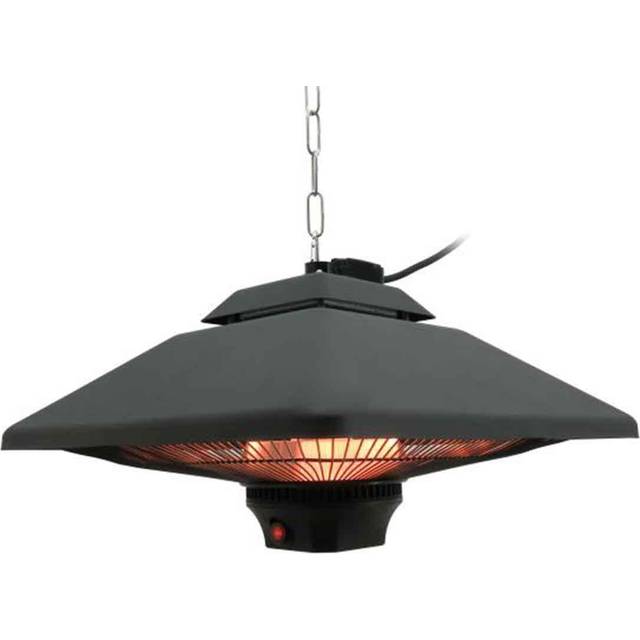 Outsunny Hanging Halogen Heater 2000 W-Black
