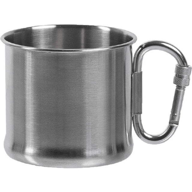 Mil-Tec Steel Carabiner Mug 500 ml