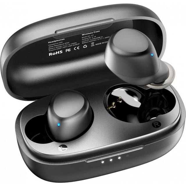 A1 Mini Wireless EarbudsâBluetooth 5.3 Earphones in Ear Light-Weight Headphones Built-in Microphone, Immersive Premium