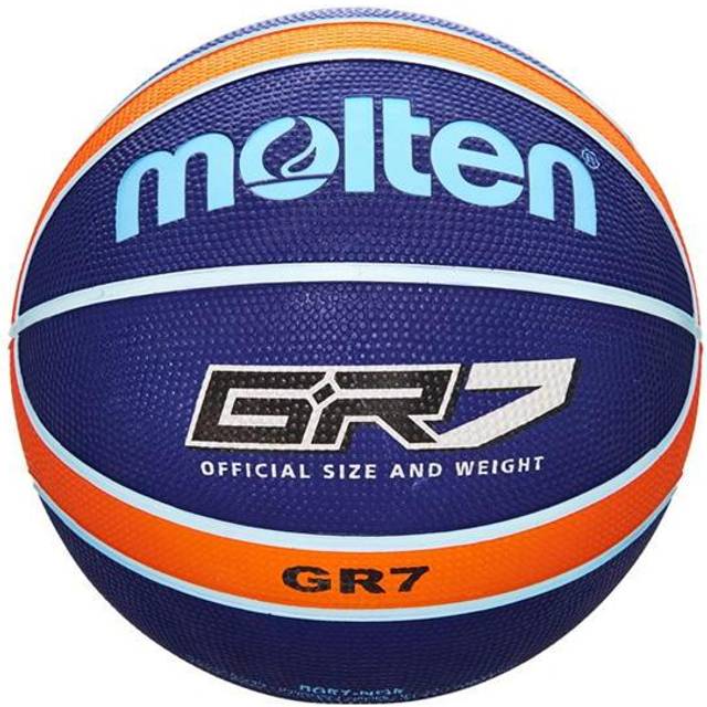 Premium Molten BGR Basketball Ball By Sports Ball Shop - Red / Size 6