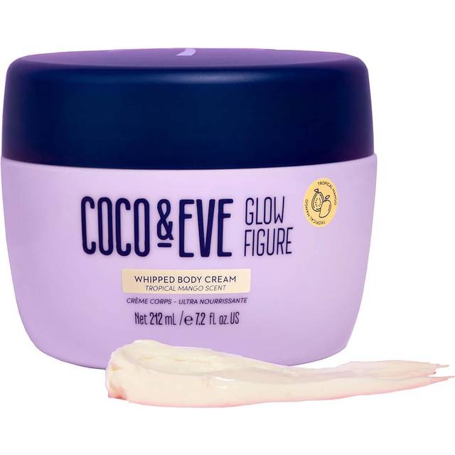Coco & Eve Glow Figure Whipped Body Cream Tropical Mango 212ml