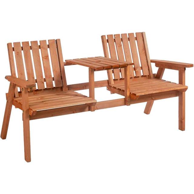 Outsunny-2 Seater Garden Bench With Table | TJ Hughes Outsunny