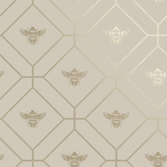 Albany Wallpaper Honeycomb Bee 13082