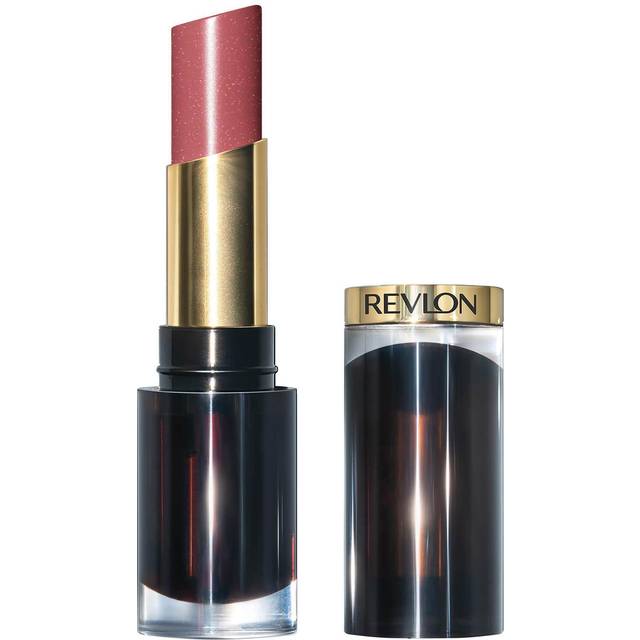 Revlon Super Lustrous Glass Shine, Läppstift med glansig finish för återfuktade läppar med hyaluronsyra, aloe och rosenkvarts 3.7gr - Rose Range Nyans 003 Glossed Up Rose