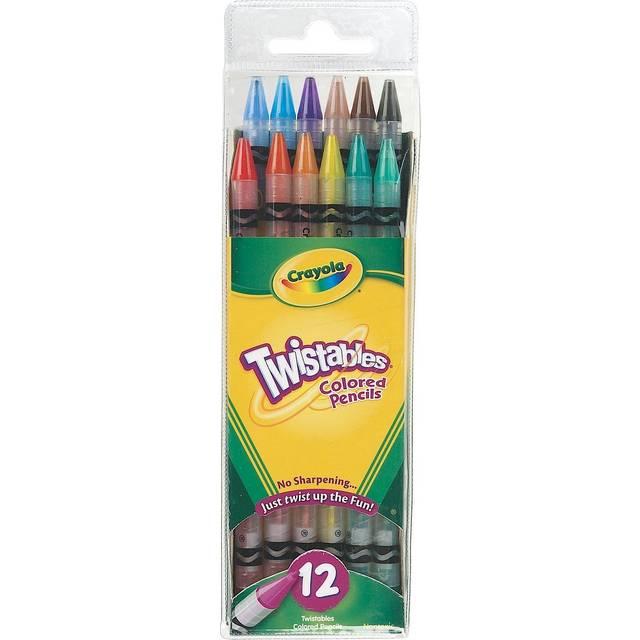 Crayola Twistables Colored Pencils-12/pkg Long - 68-7408