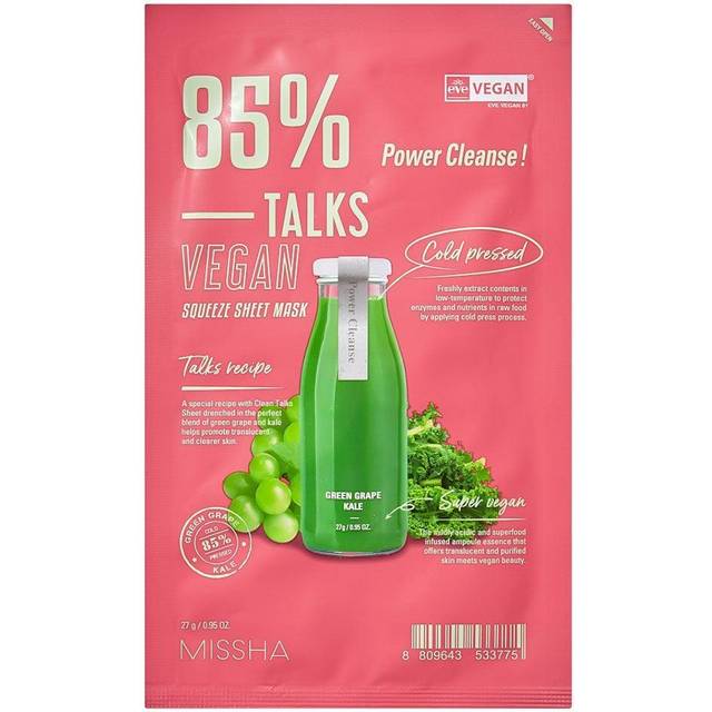 Missha Talks Vegan Squeeze Sheet Mask