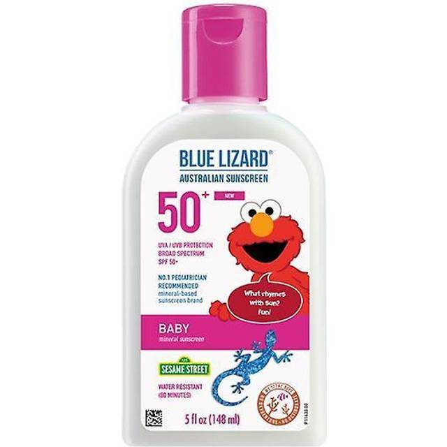 Blue Lizard Baby Mineral Sunscreen Ã¢ÂÂ No Chemical Actives Ã¢ÂÂ SPF 50+ UVA/UVB Protection, 5 Ounce Bottle