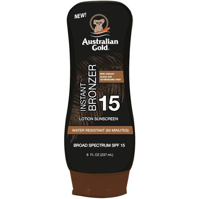 Australian Gold Sunscreen SPF15 Lotion With Bronzer 237ml