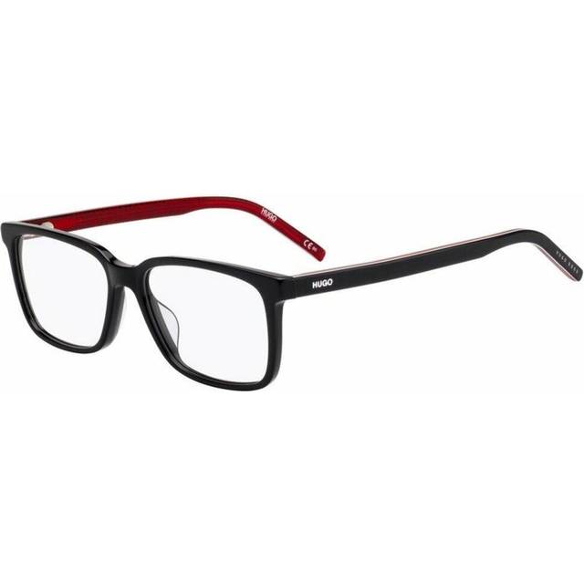Hugo by Hugo Boss Glasses Frames HG1010 OIT Black with Red Men