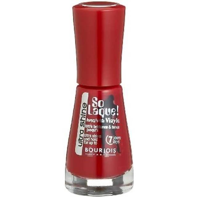 So Laque Ultra Shine - 24 Rouge Escarpin by Bourjois for Women - 0.3 oz Nail Polish