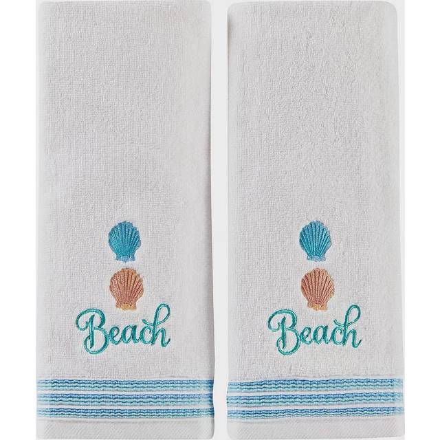 SKL Home, Cotton, White, Hand Towel Set