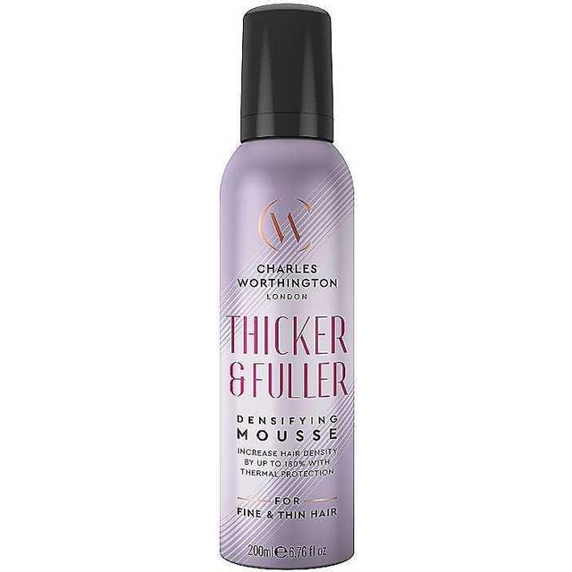 Charles Worthington Thickerandfuller Densifying Mousse 200ml