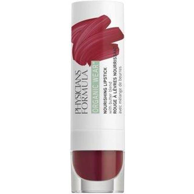 Physicians Formula Organic Wear All Natural Lipstick Goji Berry Nourishing Dermatologist Approved Gluten Free