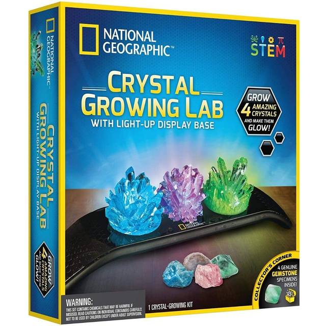 National Geographic Crystal Growing Lab Science Kit