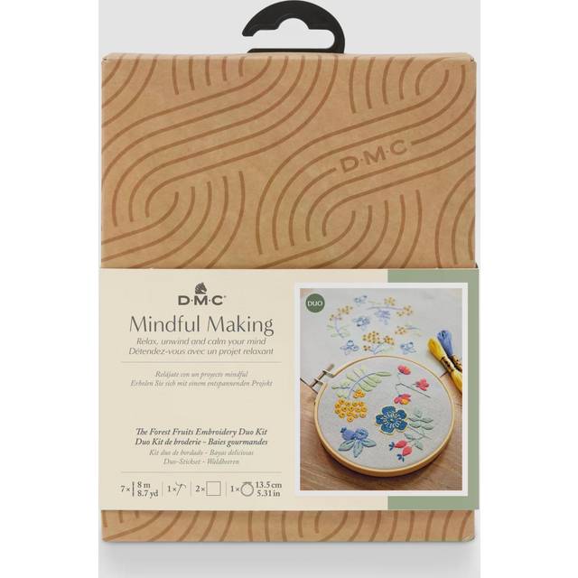 DMC The Forest Fruits Embroidery Duo Kit - Mindfull Making