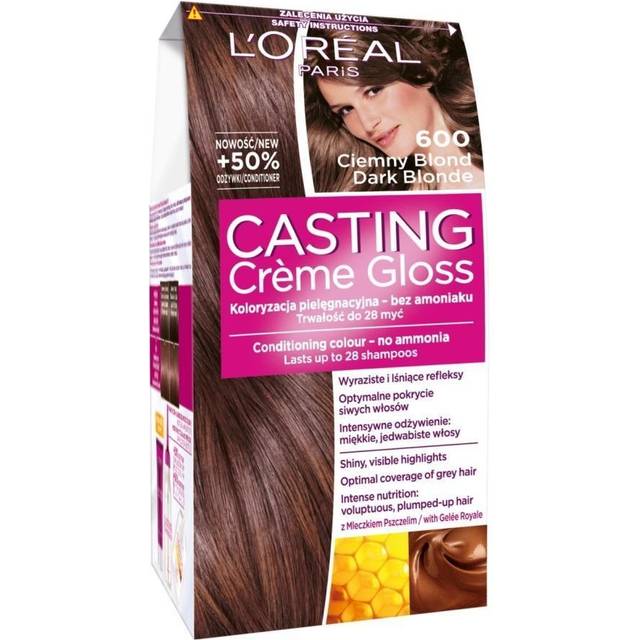 L’Oréal Paris Casting Creme Gloss Hårfärg Skugga 600 Dark Blonde 1 st.