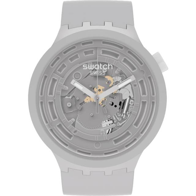 Swatch C-Grey Watch SB03M100 - Skeleton