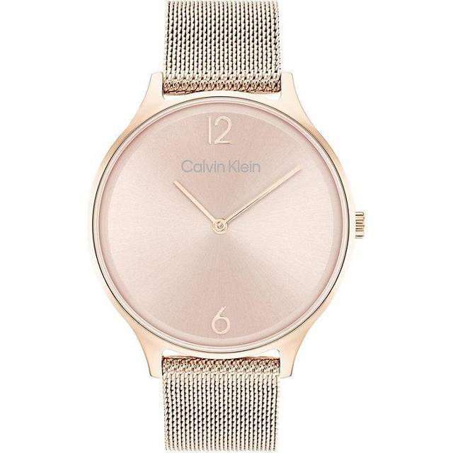 Calvin Klein Timeless Ladies' Rose Gold Tone Bracelet Watch
