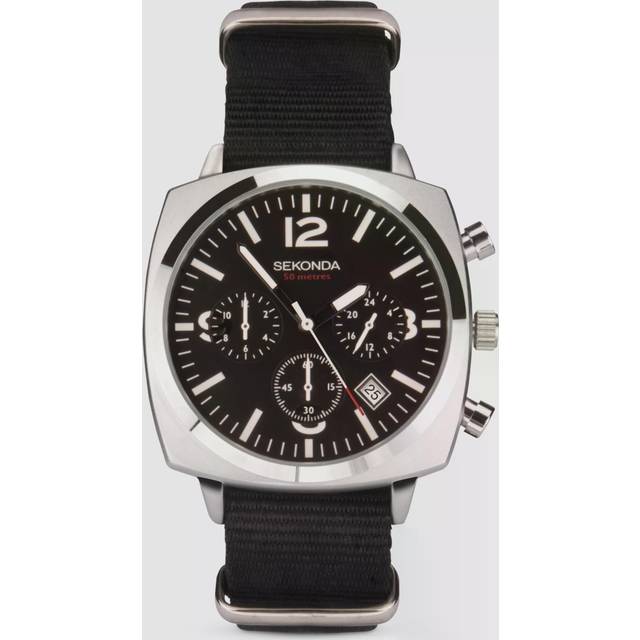 Sekonda Black Mens Airborne Watch