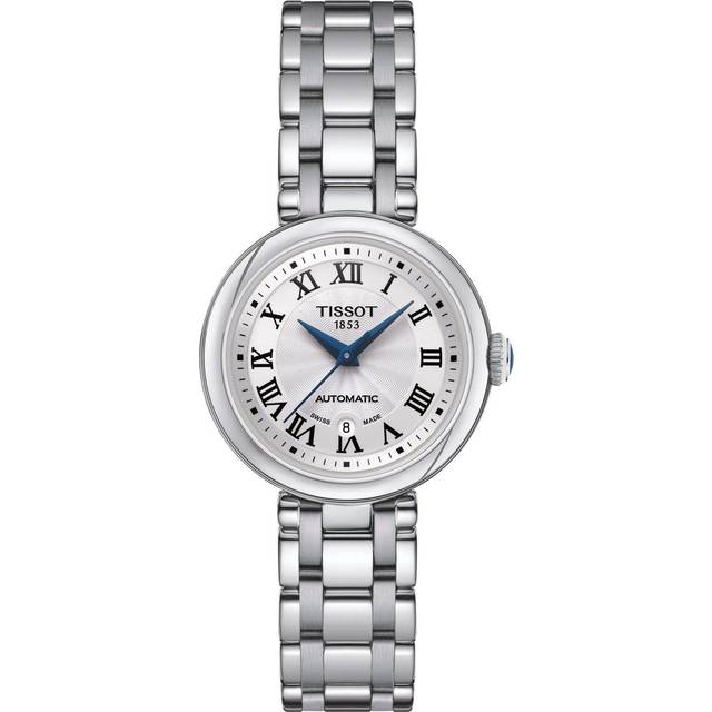 Tissot Ladies Silver Bellissima Automatic Watch T126.207.11.013.00 - Silver/White