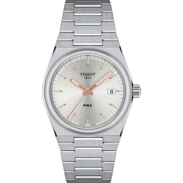 Tissot Prx Watch Grey Woman 35 mm T137.210.11.031.00 Steel 316L Quartz