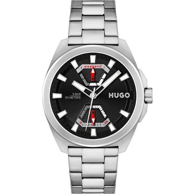 HUGO #EXPOSE Men's Stainless Steel Bracelet Watch