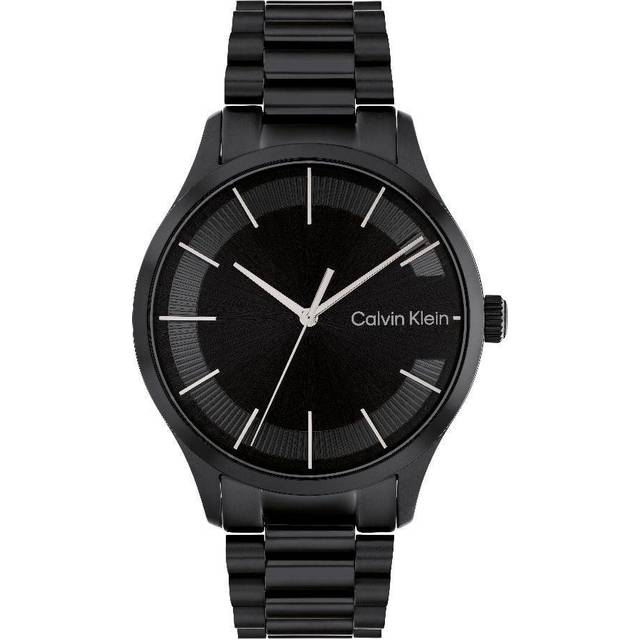 Calvin Klein One Iconic Black IP Bracelet Watch