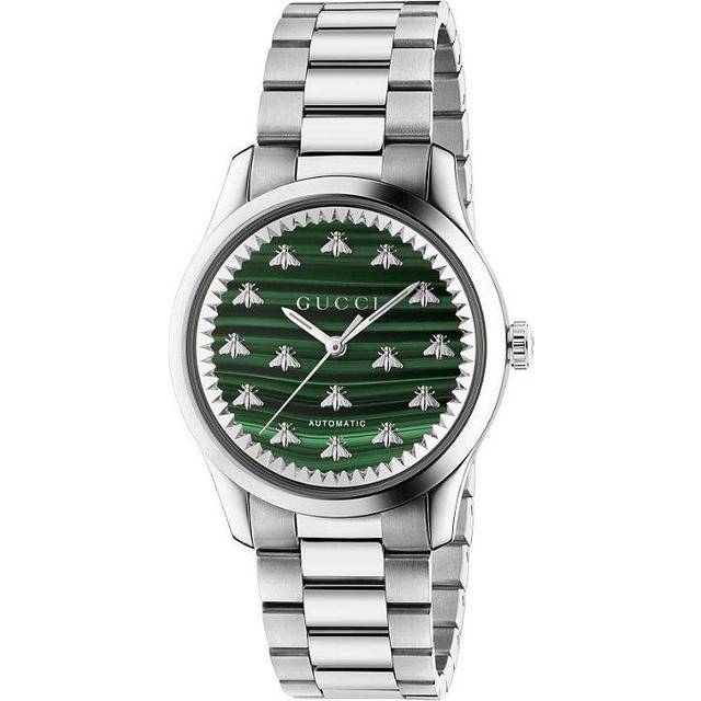 Gucci Unisex Green Ya1264176 G-timeless Stainless-steel Quartz Watch 1 Size - GREEN