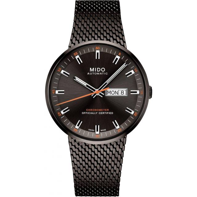 MIDO Commander Icone 42MM SS AUTO Black Men's Watch M031.631.33.061.00 / M0316313306100 - 42 mm