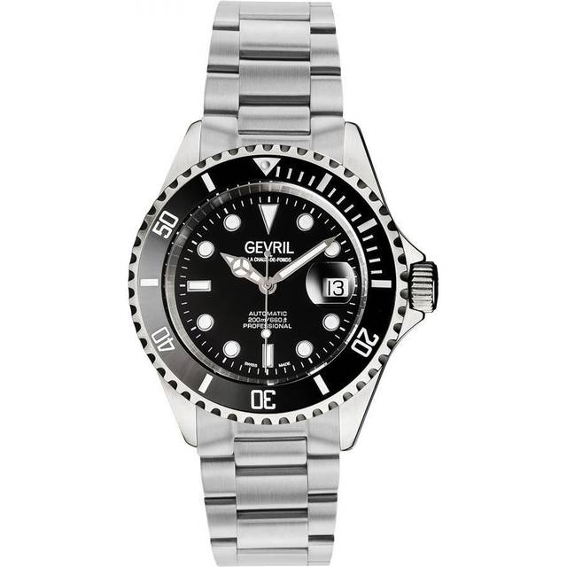 Wall Street Swiss Automatic Sellita SW200 Watch - Grey - One Size