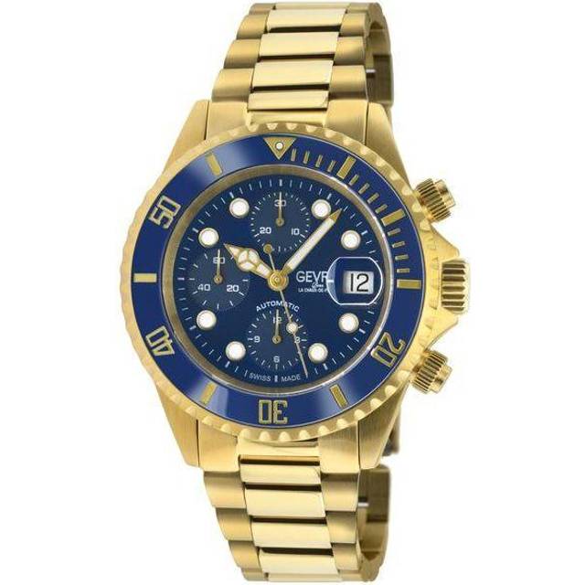 Wall Street Chrono 4153A Swiss Automatic Sellita SW500 Watch - Metallics - One Size