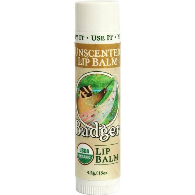 Badger Classic Lip Balm Unscented 4.2g