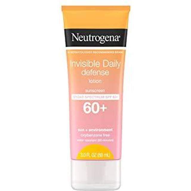 Neutrogena, Invisible Daily Defense Sunscreen Lotion, SPF 60+, 3 fl oz (88 ml)
