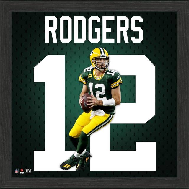 Green Bay Packers Impact Jersey Frame 33x33cm