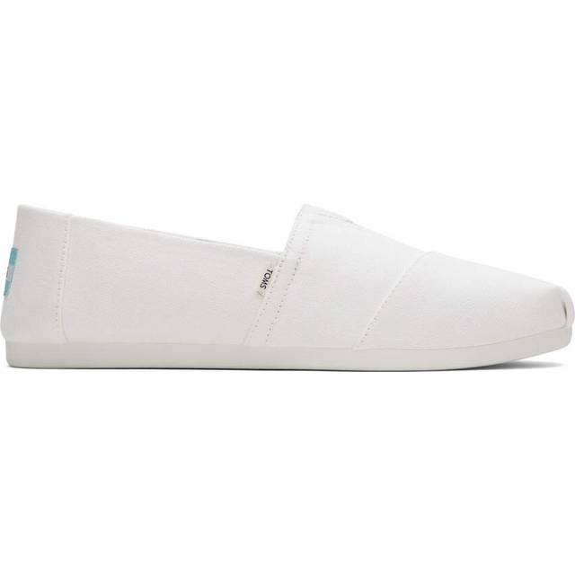 Men's TOMS Alpargata 100% Cotton Men's White Espadrilles