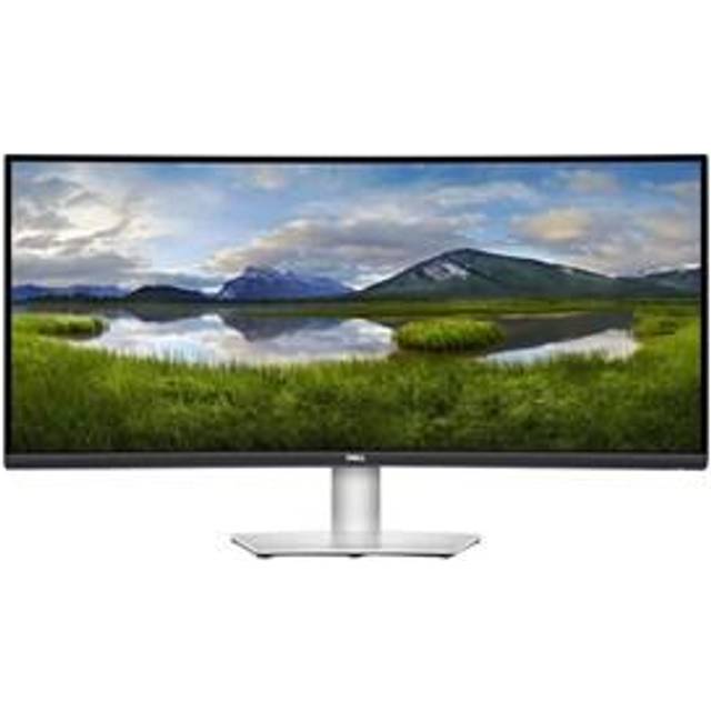 DELL S3423DWC Skärm, Svart, Vit, 34", 240 Volt