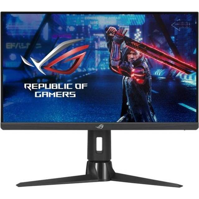 ASUS ROG Strix XG259CM – 24,5 tums Full HD spelskärm – 240 Hz, 1 ms GtG, G-Sync-kompatibel, DisplayHDR 400 – Fast IPS-panel, 16:9, 1920x1080, DisplayPort, HDMI, USB-C, ergonomisk