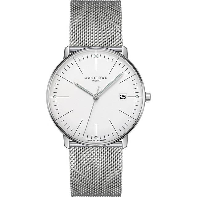 Junghans Watch Max Bill Mega Sapphire Crystal D - Silver